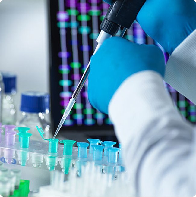 Biotechnology lab research