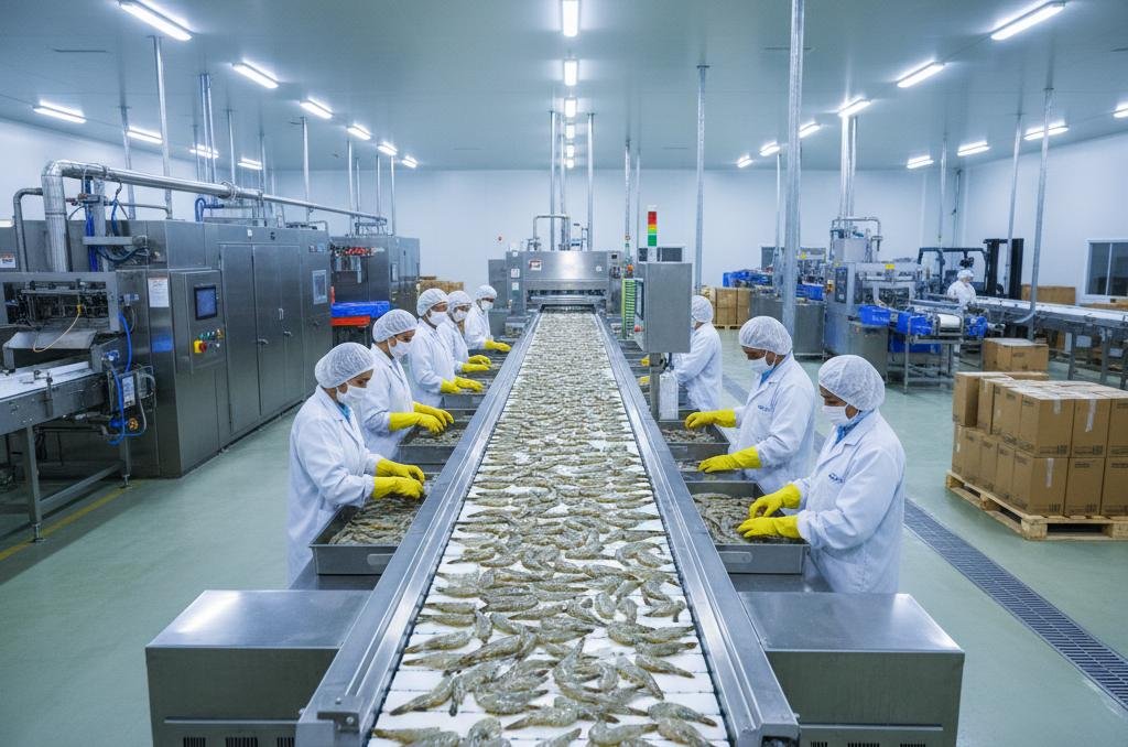 Shrimp Processing Plant